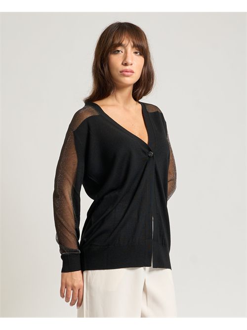 Cardigan donna Armani Exchange con scollatura ARMANI EXCHANGE | XW001327-AF13781MC108